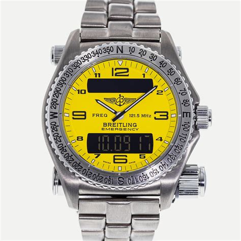 used breitling emergency watches